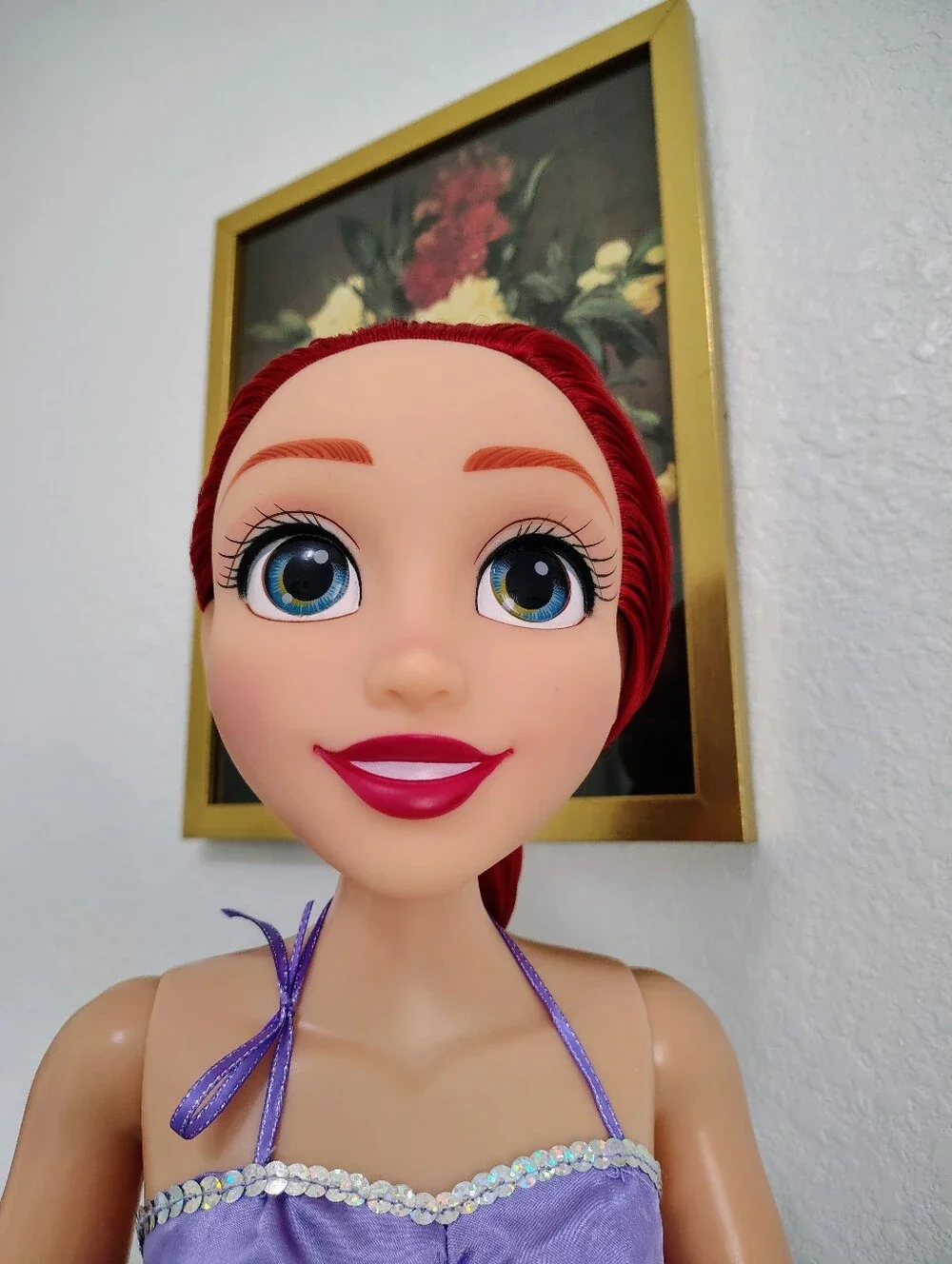 Disney Princess Ariel Doll Playdate 32” Tall & Poseable, My Size Articulated